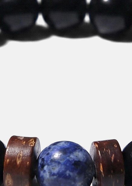 Pärlarmband Obsidian Forge