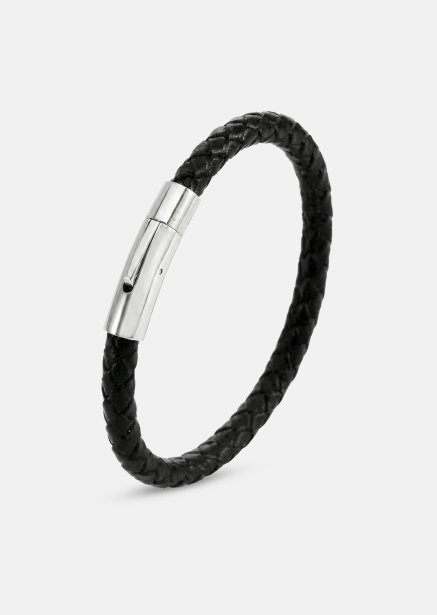 Läderarmband Velor Crest
