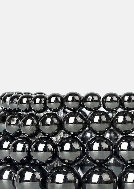 Pärlarmband Obsidian Flow