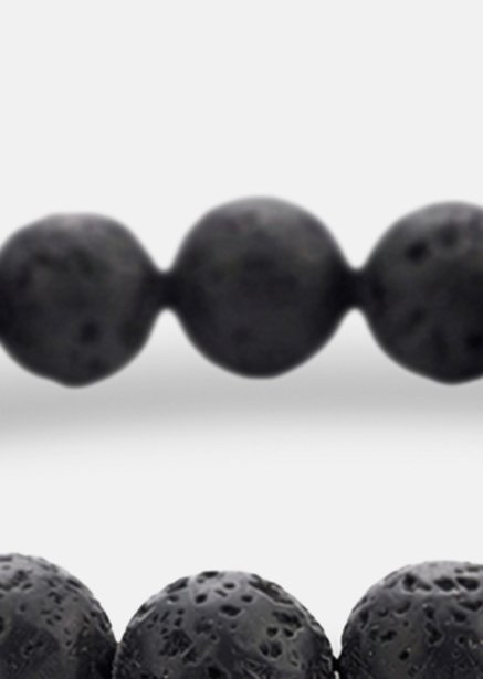 Pärlarmband Obsidian Thread