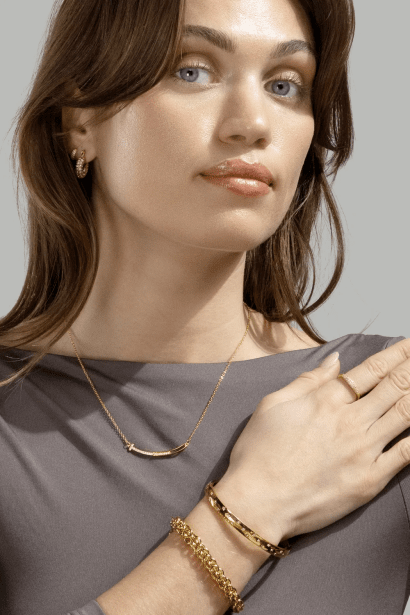 Armband Royal Braid - 18k Guldpläterat
