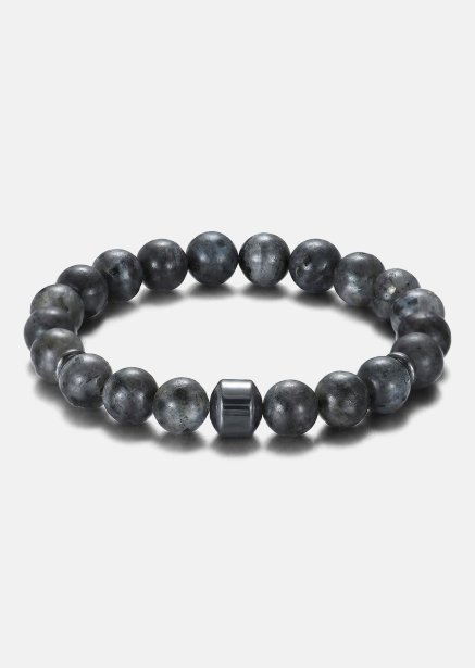 Pärlarmband Obsidian Charm