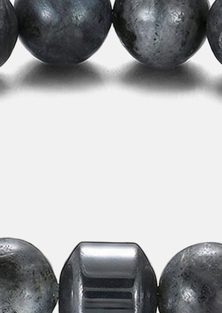 Pärlarmband Obsidian Charm