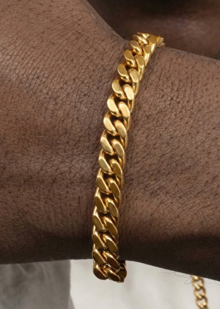 Armband Excalibur Link - 18k Guldpläterat
