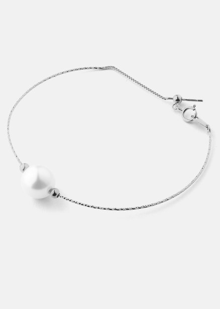 Armband Pearl Aura - Silverpläterat