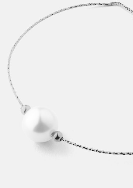 Armband Pearl Aura - Silverpläterat
