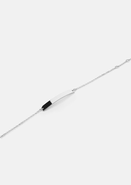 Armband Sleek Elegance - Silverpläterat