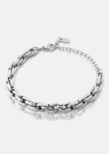 Armband Shine Link - Silverpläterat