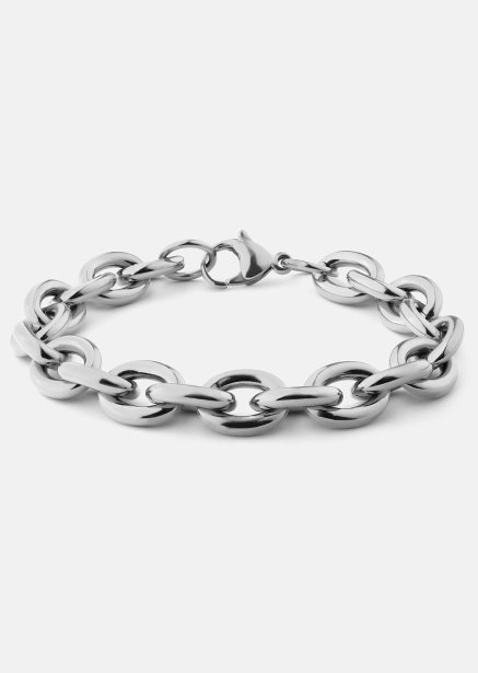 Armband Loop – Silverpläterat