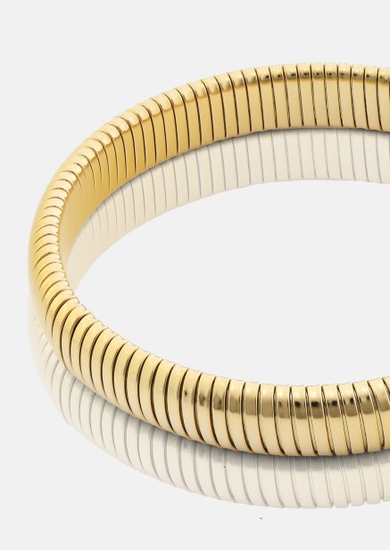 Armband Sculpted Coil - 18k Guldpläterat