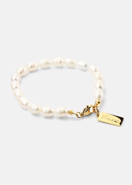 Armband Love Pearl - 18k Guldpläterat