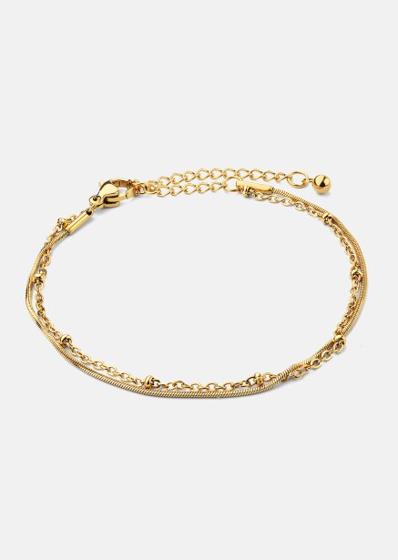 Armband Duo - 18k Guldpläterat