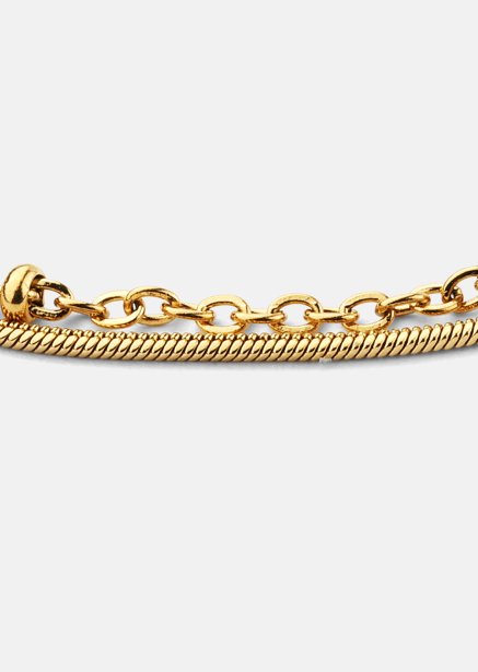 Armband Duo - 18k Guldpläterat