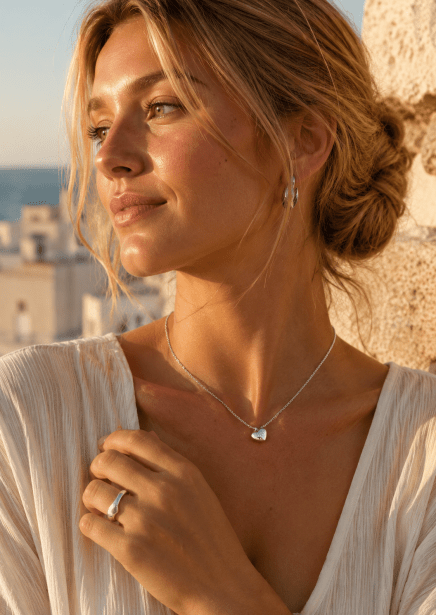 Avery Halsband – Silverpläterat