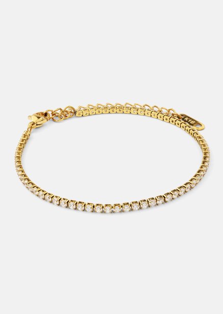 Armband Gloria Band 2.2mm - 18k Gold Plated