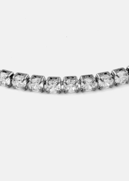 Armband Gloria Band 3 mm - Silverpläterat