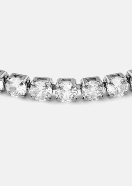 Armband Gloria Band 4 mm - Silverpläterat