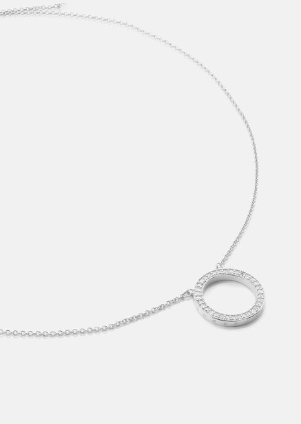 Halsband Cirque Éclat - Silverpläterat
