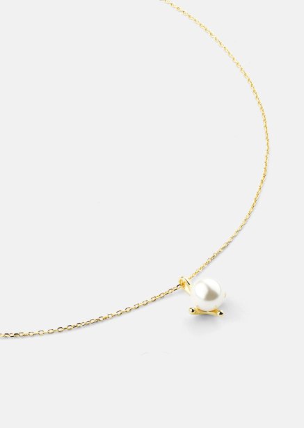 Halsband North Pearl - 18k Guldpläterat