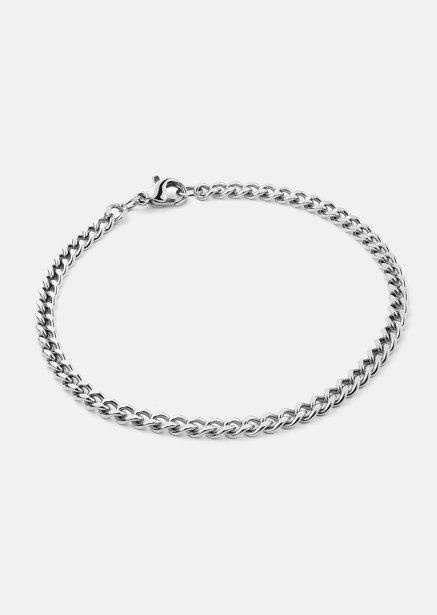 Silver Link Chain Bracelet - Silverpläterat