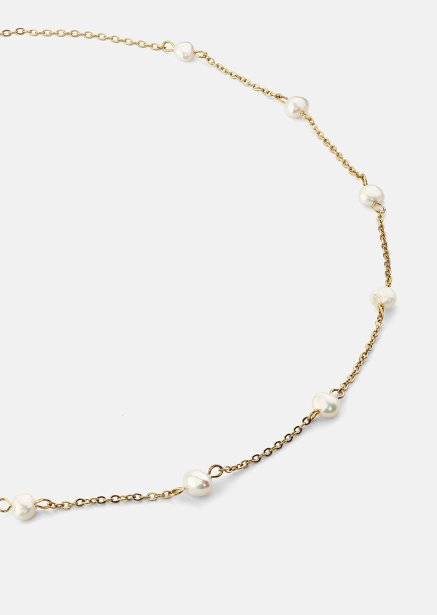 Halsband Lunaria - 18k Guldpläterat