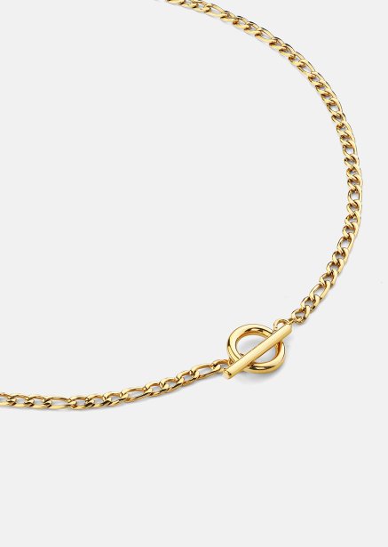 Halsband Locka - 18k Guldpläterat