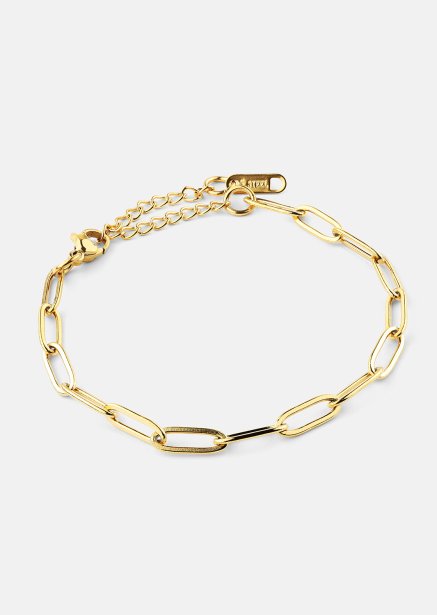 Luna Gold Chain Bracelet- 18k Guldpläterat