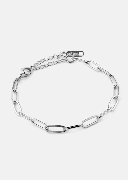 Luna Gold Chain Bracelet- Silverpläterat
