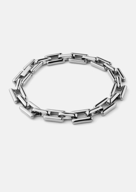 Halsband Luxe Link - Silver Plated
