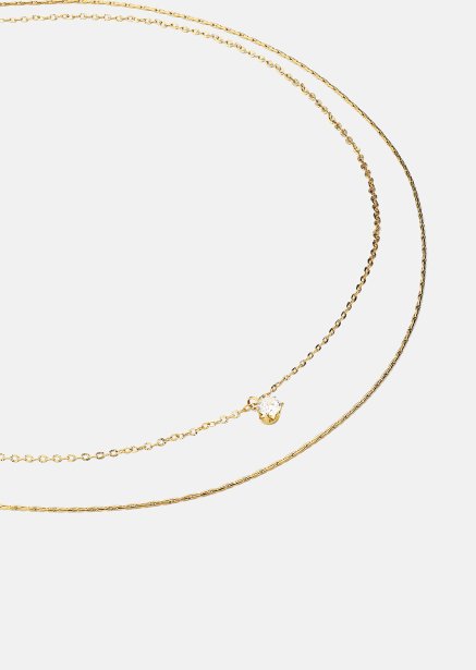 Halsband Celeste – 18k Guldpläterat