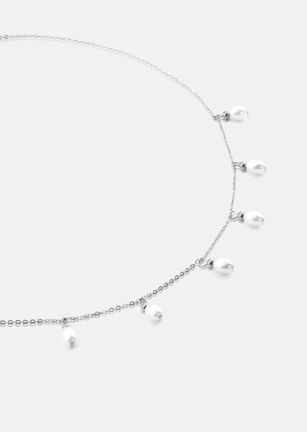 Halsband Solea - Silverpläterat