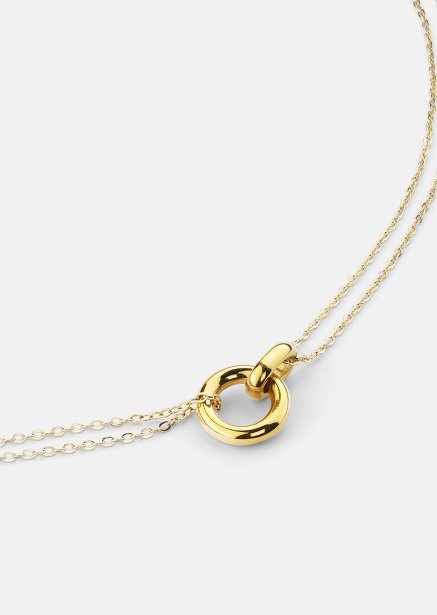 Halsband Orbit – 18k Guldpläterat