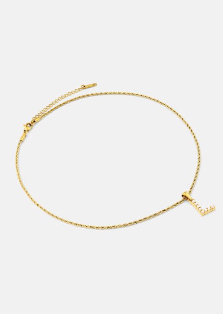 Amulet A-N Halsband – 18k Guldpläterat