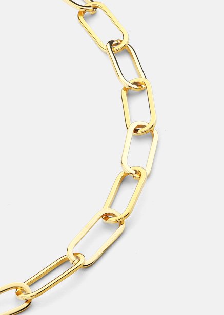 Halsband Chain Glow - 18k Guldpläterat