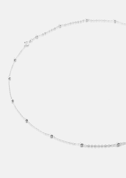 Halsband Majestic - Silverpläterat