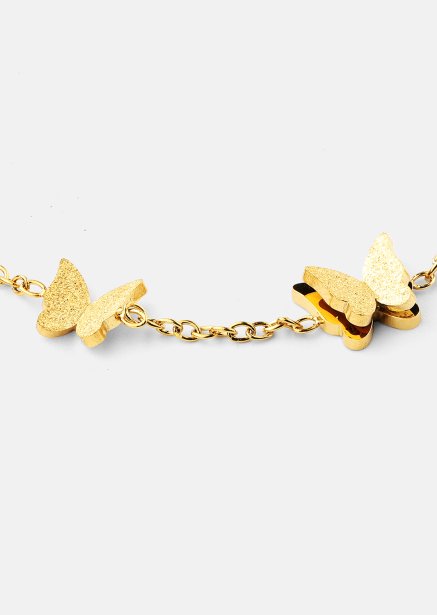 Armband Butterfly Dance - 18k Guldpläterat