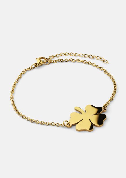 Armband Fyrklöver – 18k Guldpläterat