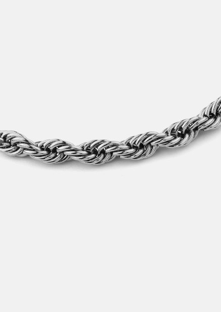 Armband Twist – Silverpläterat