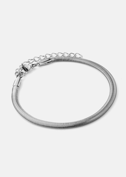 Armband Viper – Silverpläterat