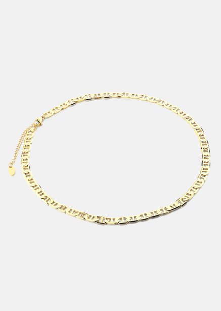 Halsband Bold Link Chain - 18k Guldpläterat