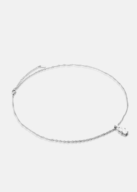 Gleam Halsband – Silverpläterat