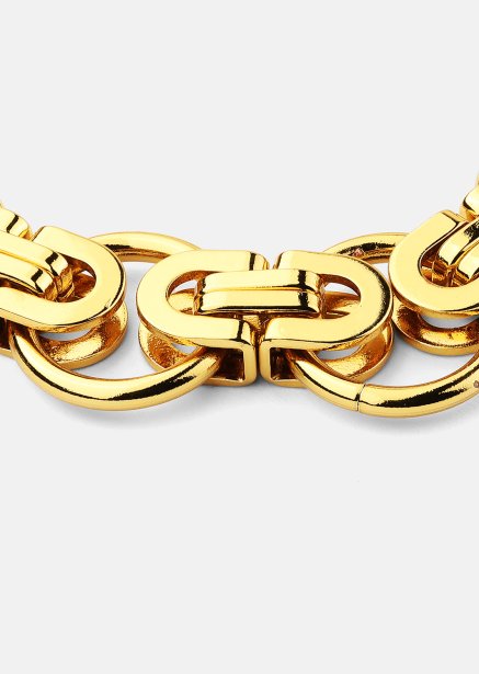 Armband Geo Loop - 18k Guldpläterat