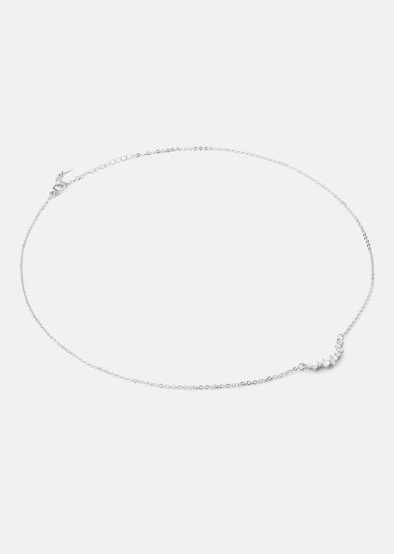 Halsband Celestia - Silverpläterat