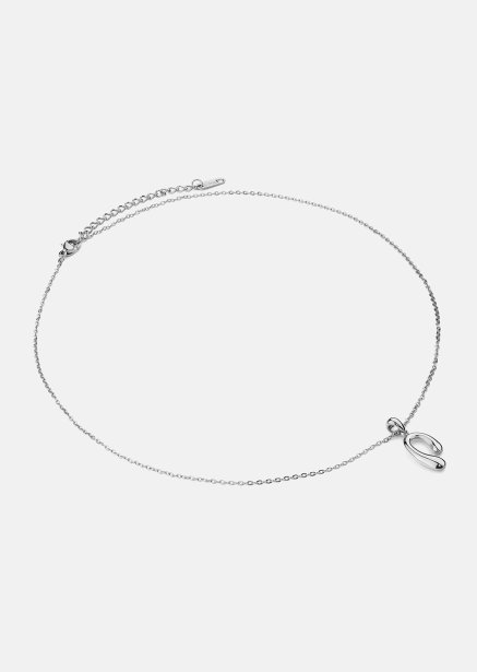 Halsband Silver Flow – Silverpläterat