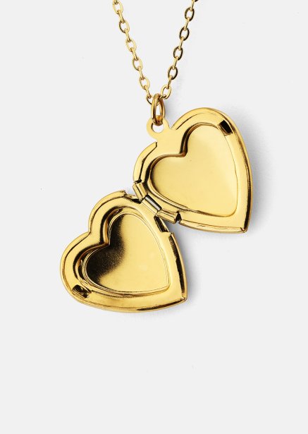 Halsband Golden Heart Mini - 18k Guldpläterat