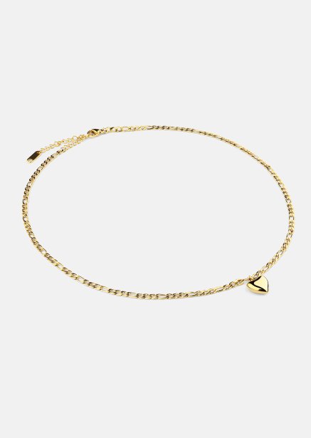 Halsband Heart of Gold – 18k Gold Plated