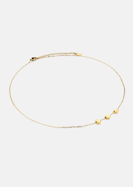 Halsband Stjärntrio – 18k Guldpläterat