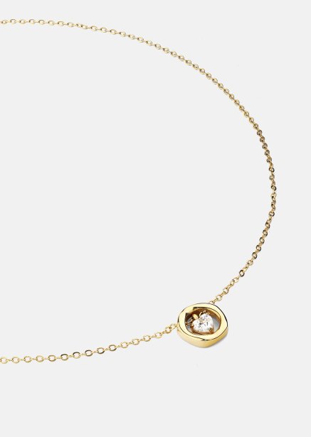 Halsband Golden Heart – 18k Guldpläterat