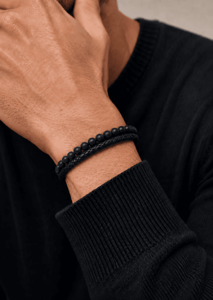 Läderarmband Shadow Embrace