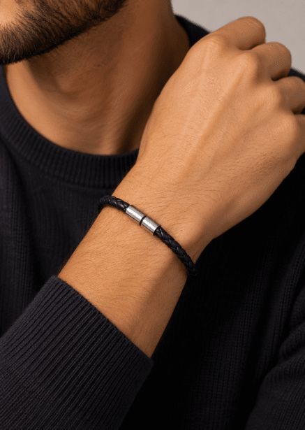 Läderarmband Valor Strand
